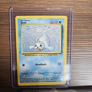 Pokemon Seel Trading Card